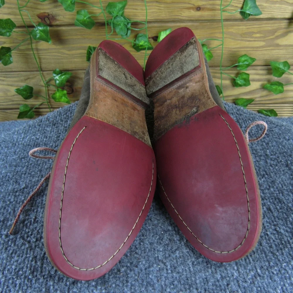 Cole Haan‎ Men's Brown Suede Leather Chukka Boots Size 7.5 Casual Comfort